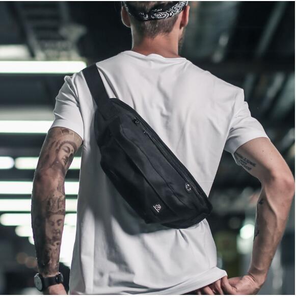 18ss new fashion street trend street hip hop men's casual Messenger bag sports training shoulder bag