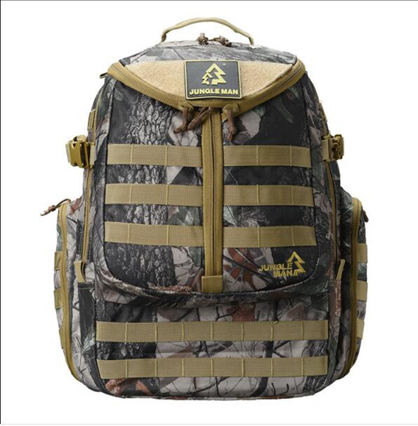 New high quality new camouflage outdoor men's hunting camouflage backpack waterproof and wear tactical backpack multifunction