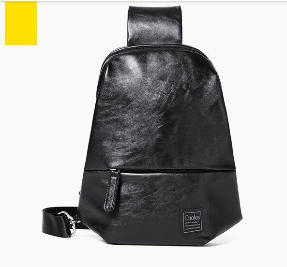 2018 new Korean version of the tide pocket outdoor small backpack fashion men's shoulder slung pocket