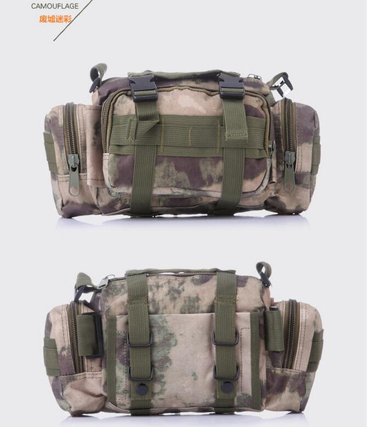 Tactical Waist packs Cycling Sling Bag 3p shoulder bags Multi-functional belt Tactical Backpacks hiking magic packs outdoor sport camera bag