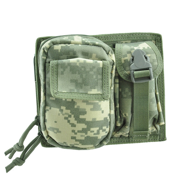 Tactical molle tool belt pouch bag 1000D nylon waterproof small waist pack for outdoor hunting shooting hiking