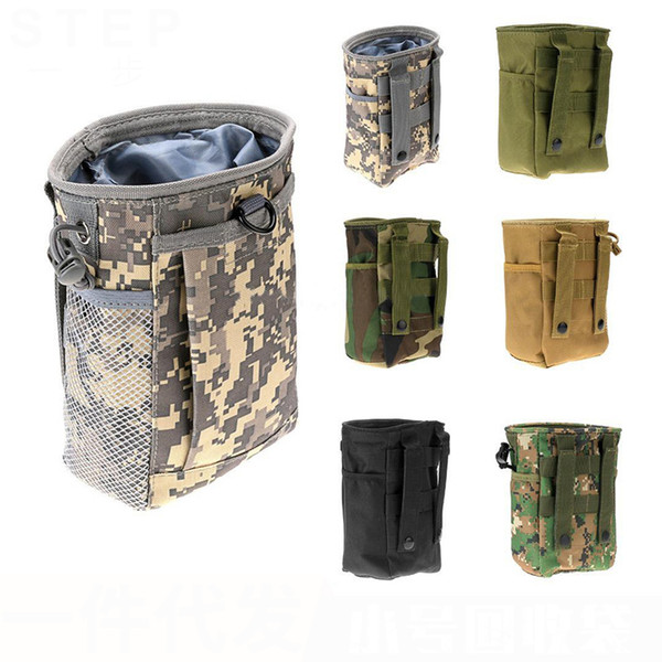 In stock small sundry recycling bag molle camouflage tactical leisure sports package waterproof mountaineering package spot wholesale