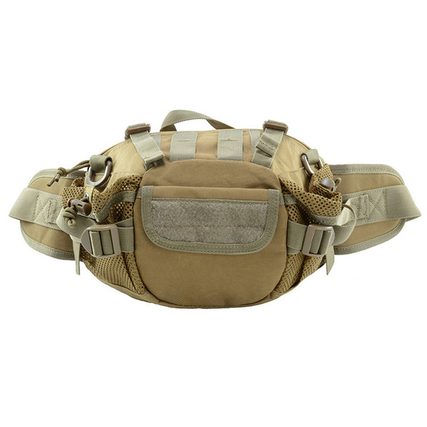 Oudoor Sports Bag Tactical Pack Assault Combat Pack Camouflage Waistpack Tactical Camo Molle Waist Bag NO11-405