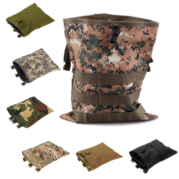 Survival Gear Tactical Pouches Molle Pouches Magazine DUMP Ammo Drop Utility Pouch Bag, Outdoor Waist Bag Tool Pouch Travel Pouch