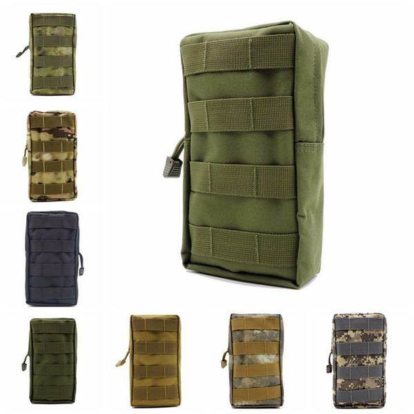 Survival Gear Tactical Pouches Molle Pouches Tactical EDC Bag Recycle Bag, Outdoor Camping Portable Waist Bag Tool Pouch Travel Pouch