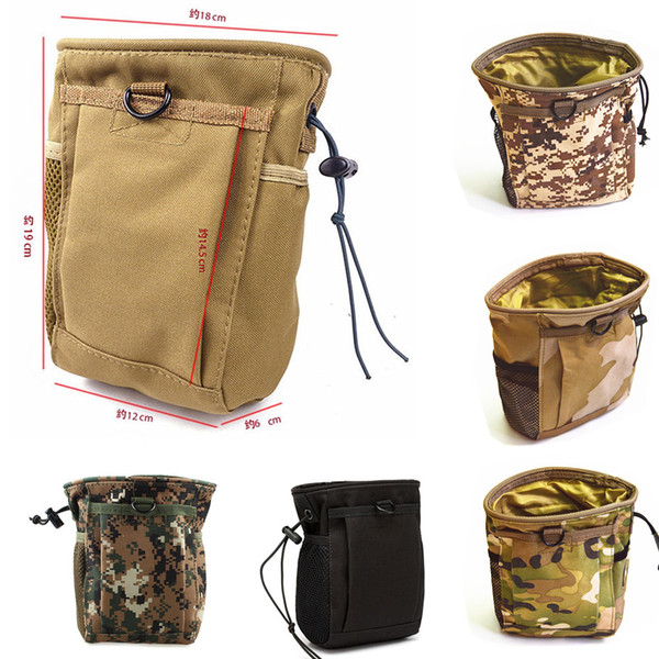 Outdoor tactical molle small recycling bag accessories package multicolor bags