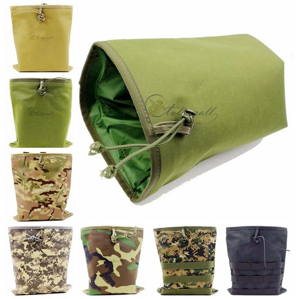 Survival Gear Tactical Pouches Molle Pouches Magazine DUMP Ammo Drop Utility Pouch Bag, Outdoor Waist Bag Tool Pouch Travel Pouch