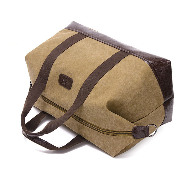 Travelling Bag Luggage Leisure Canvas Single Shoulder Portable Big Men Simple Retro Fashion Mix Colour Hot Sale 42yk V