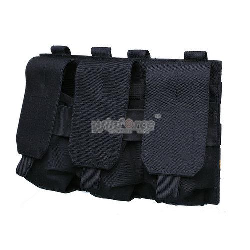 WINFORCE TACTICAL GEAR/ WA-05 Triple M4 Mag Pouch / 100% CORDURA/ QUALITY GUARANTEED OUTDOOR AMMO POUCH