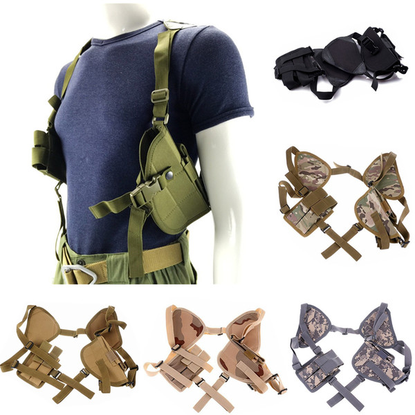 FIRECULB Tactical Universal Left/Right Hand Pistol Pouch Shoulder Holster