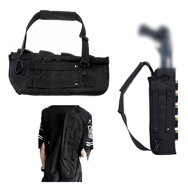 FIRECLUB Tactical Breacher's Hunting backpack Scabbard Molle With Shell Pouch For Short Barrel