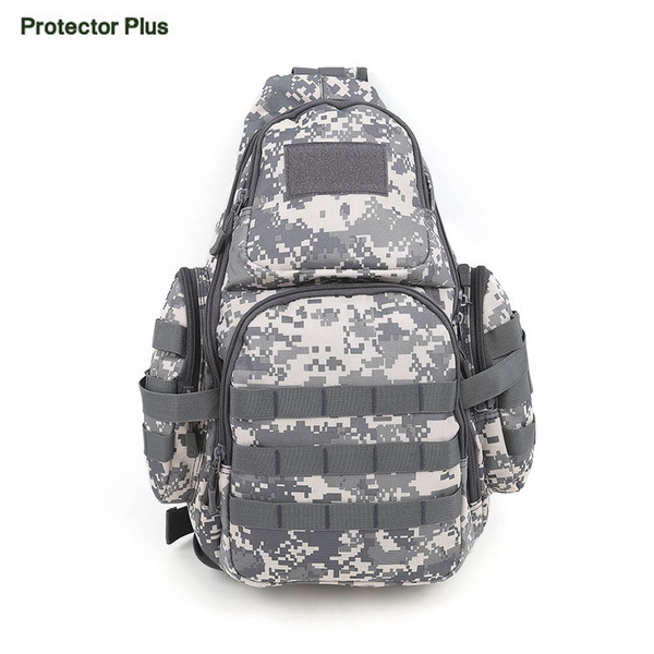 Protector Plus 20 - 35L Outdoor Tactical Chest Messenger Bag for Cycling Camping Traveling