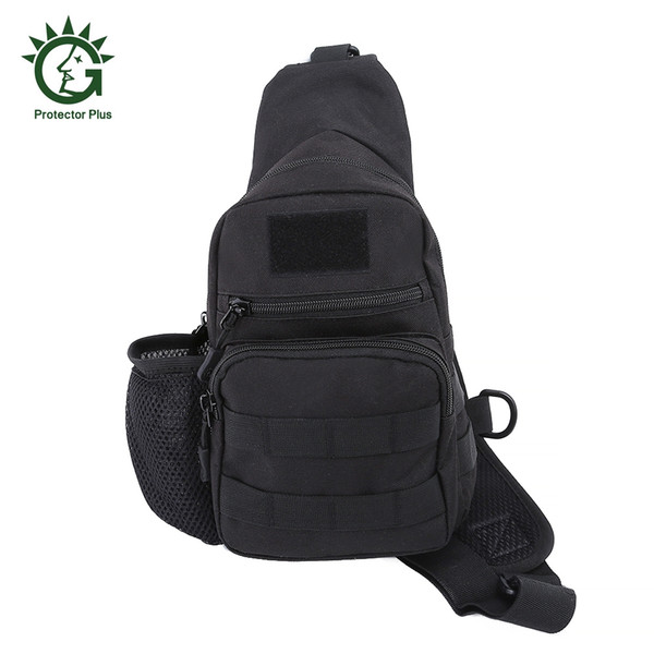 Protector Plus Wear-resistant Nylon Chest Pack Outdoor Sports Messenger Bag