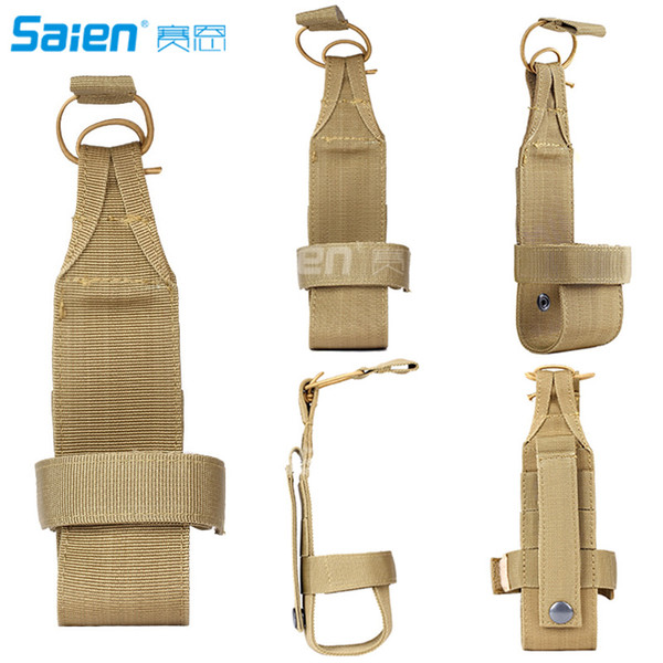 Nylon Tactical Hiking Molle Water Bottle Holder Belt Bottle Carrier Pouch Bag for Outdoor Sports