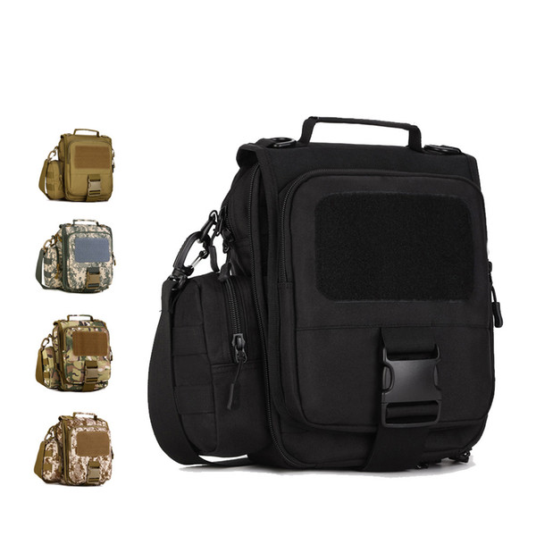 Army Tactical Messenger Bag MOLLE System Multi-functional Outdoor Travel Waterproof Handbag Shoulder Bag