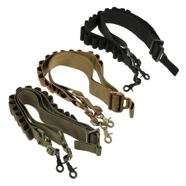 Universal Tactical Sling Equipment Nylon rope Molle accessory Tactical strap Max 150cm adjustable Hook lanyard K216