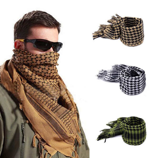 Arabian Tactical Hunting Scarf Airsoft Sniper Face veil Multi prupose Hiking Camping scarves 110*110cm