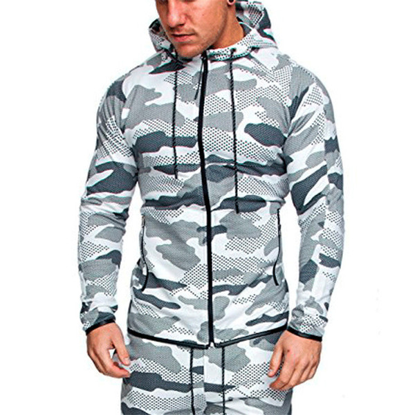 New Arrival Men Camouflage Sets Men Long-Sleeve Hoodies Tactical Jacket Waterproof Multicam Camouflage Windbreakers Outdoor Camo Tops