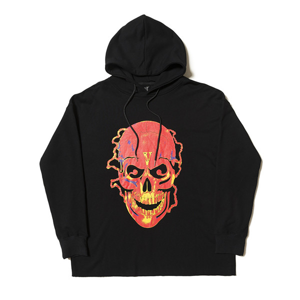 New VLONE LIFE 18SS STONE COLD Austin guerrilla shop Thunderbolt Sweater Hoodie for men and women