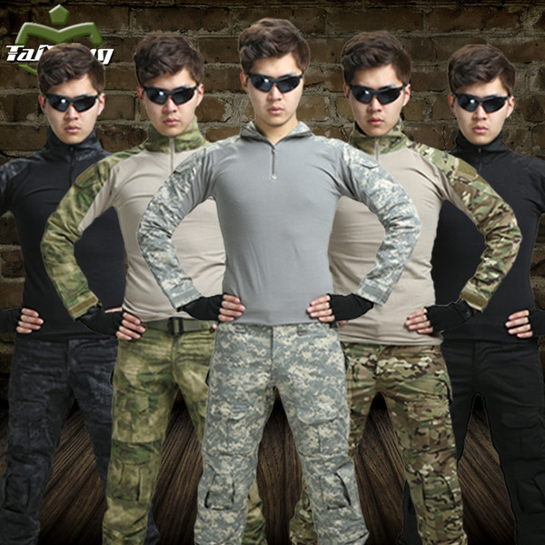 11 colors hunting clothing airsoft camouflage tactical jacket set unfirom paintball equipment clothing combat tactical jacket sets