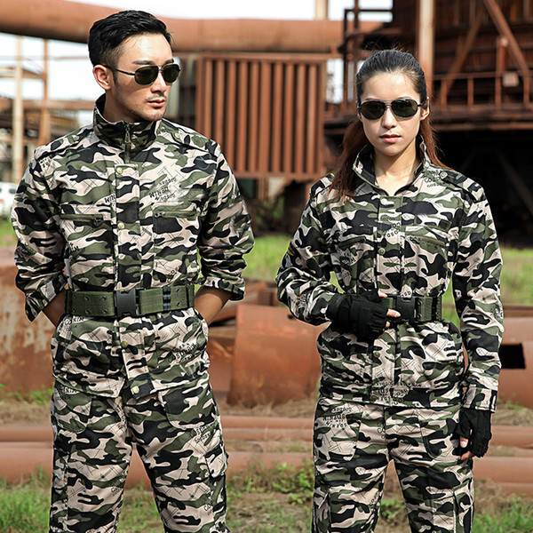 Hunting Camouflage Clothes Tactical Outdoor Jacket Sets High Quality Uniforms Tactical Clothing To CS Sport Hiking Working Hunting Combat