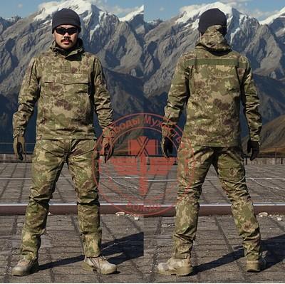 Camouflage Frog Suit Men Outdoor Army Tactical Jacket Sets Uniform Tactical Navy Combat CS Sets (Jacket Pants) Multicam Size M-2XL