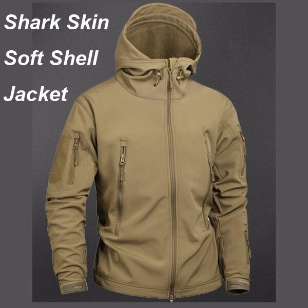 Camouflage Tactical Shark Skin Jacket Waterproof Windbreaker Raincoat Clothes Army TAD Jacket Men Softe Shell Coats And Jackets