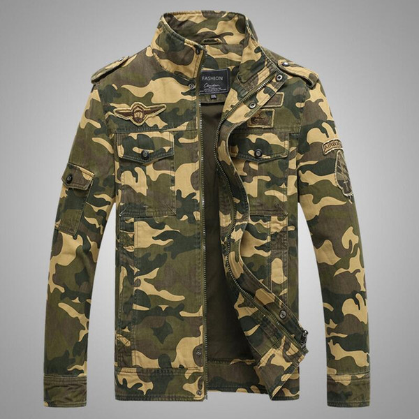 Men Jackets And Coats Air Force 1 Tactical Jackets Man Clothing Windbreaker Coat Overcoat Brand Jacket Free Shipping