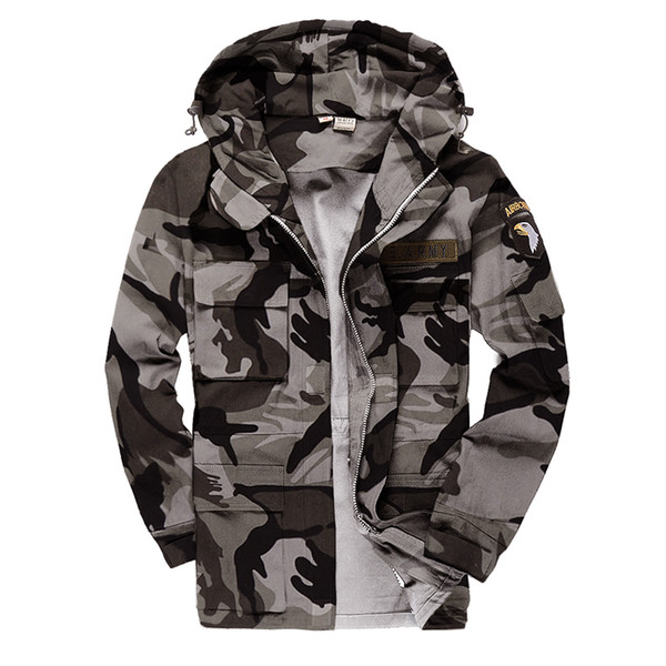 Men Outdoor Style Tactical Jackets For Men Pilot Coat US Army 101 Air Force Bomber Jacket Coat