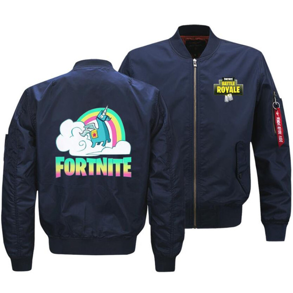 Fortnite Unisex Printer Pattern SIZE:S-5XL Jacket Flight Anime Flight Flying Bomber Plus Size Jacket Fashion Coat Size Flight Flying Jacket