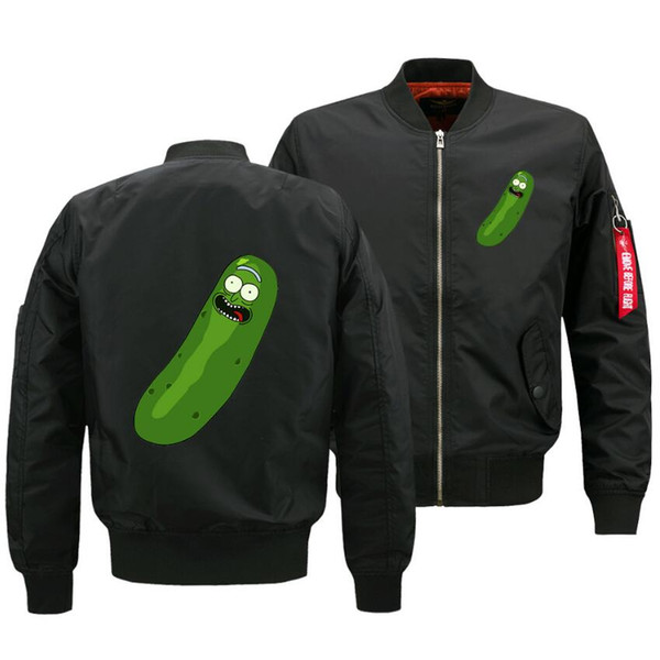 Rick and Morty Wind & Dust Coat Zipper Flight Zipper Casual Jackets SIZE:S-5XL Flying Jacket Hip Hop Plus Size Men Clothes Top