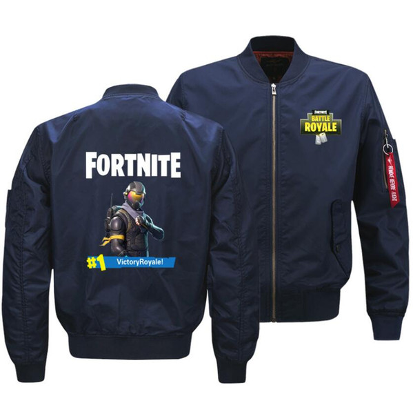 Fortnite Unisex Coat Mens Overcoat Wind & Dust Coat Flight HIP HOP Flying Fashion Jacket Europe Unisex Coat Size Flight Flying Jacket