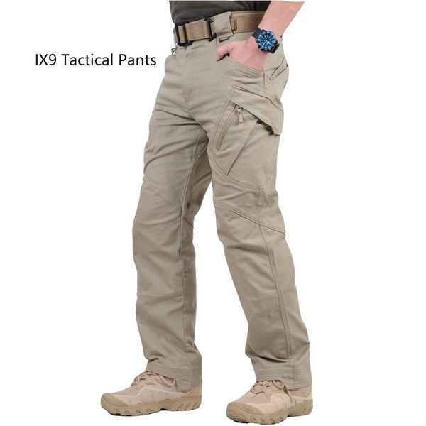 High Quality Cheap IX9(II) City Cargo Combat Tactical Pants Men Army Training Pants IX7 Cotton Pocket Paintball Casual Trousers