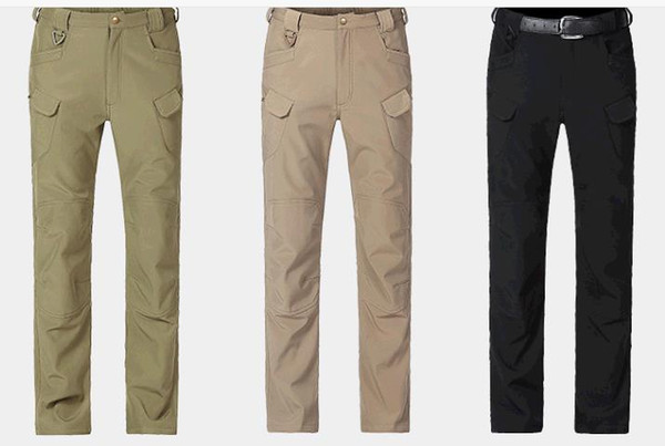 Outdoor IX7 urban tactical pants of secret service charge shark skin soft shell