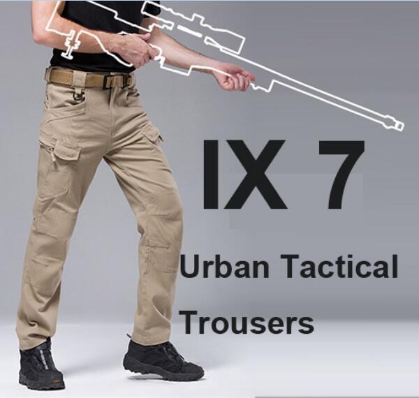 Wholesale Urban IX7 BDU Tactical Cargo Pants Men Casual SWAT Force Training Multi-pockets Full Length Trousers Overalls Cotton Sports Pant