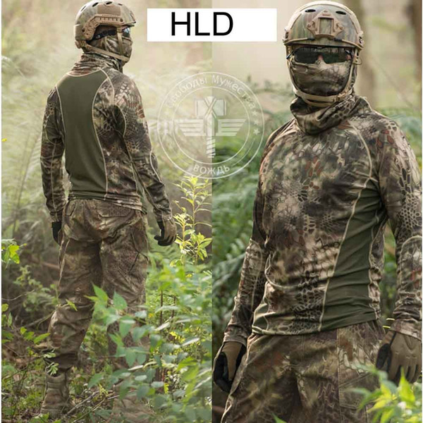 Tactical Hunting T Shirt Camping Hiking Wild Survival Clothing Airsoft Outdoor Sports Gear