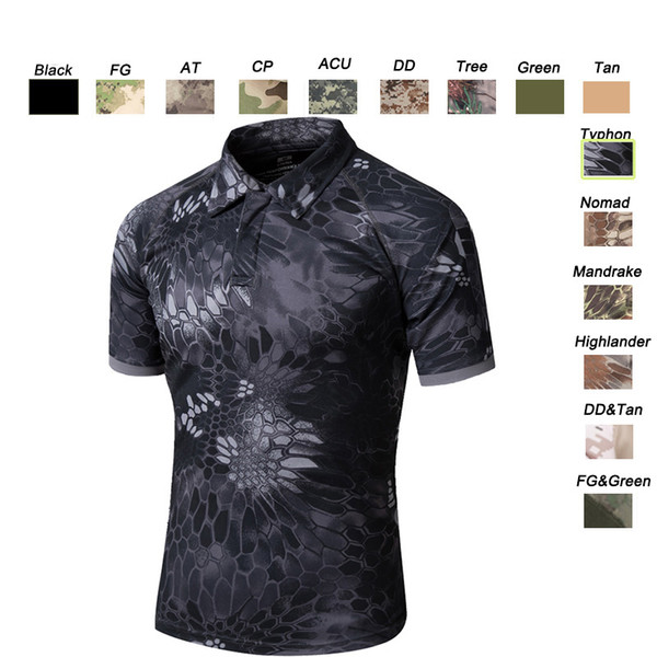 Outdoor Woodland Hunting Shooting Shirt Battle Dress Uniform Tactical BDU Army Combat Coat Quick Dry Camouflage T-Shirt SO05-108