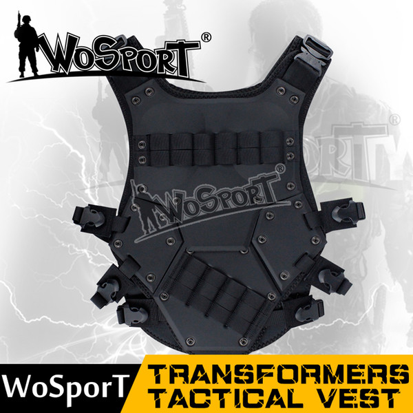 WoSporT TMC Transformers CQB LBV Molle Vest CS Airsoft Paintball Combat Assault CS field protection vest free shipping