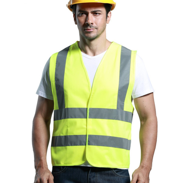 New Unisex Reflective Vest Clothing Traffic Motorcycle Night Rider Yellow Safety Security Visibility Reflective Cycling Outdoor Sports.