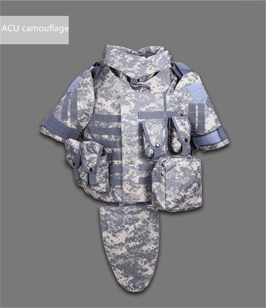 The new USA IOTV Interceptor tactical vest Costume play outdoor live wild protective equipment ACU CP camouflage MOLLE system combat vest