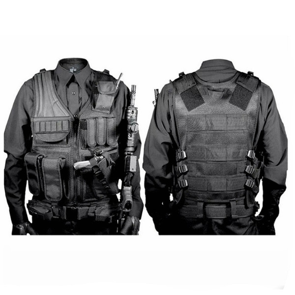 Camouflage Hunting Tactical Vest Wargame Body Molle Armor Hunting Vest CS Outdoor uniform Vest Jungle Equipment 8 Colors