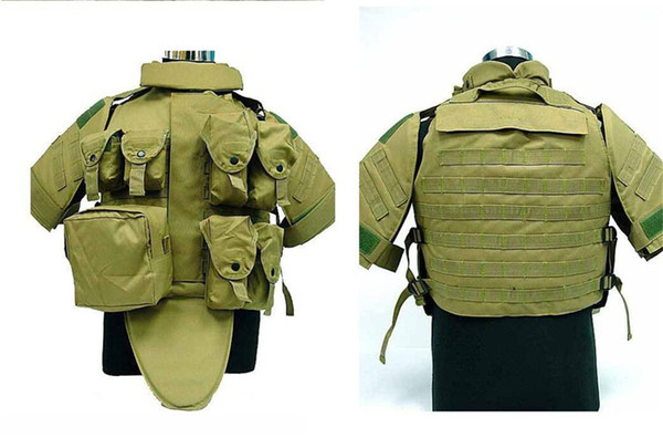 2017 new USA IOTV Interceptor tactical vest Costume play outdoor live wild protective equipment ACU CP camouflage MOLLE system combat vest