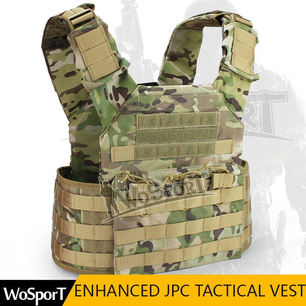 Tactical Vest Camouflage combat camouflage tactical vest outdoor CS field enhance molle vest outdoor tactical gear