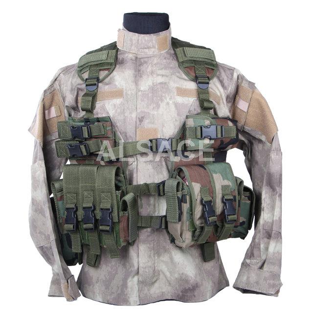 Outdoor Tactical gear 100% Polyester Wargame and Airsoft equipement ALV-01 C.Q.B.Tactical Vest