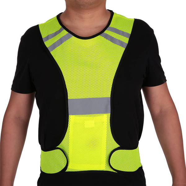 Riding Tribe Motorcycle tactical Reflective mesh Vest Workwear Provides Visibility Night Running Cycle Warning Safety Vest Armour Protect