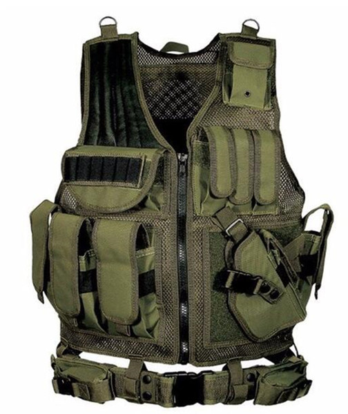 Tactical vest CS field outdoor equipment ultra-light breathable tactical Gear vest jacket army camping clothing Molle Multifunction