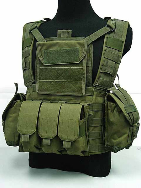 New Tactical Molle Canteen Hydration Water Bag RRV Vest Green