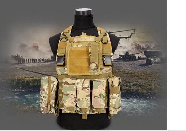 High Quality New Style Four seasons Sports Outdoor Belly, Unisex Tactical Vest, Cs Field Tank, Tactical Vest