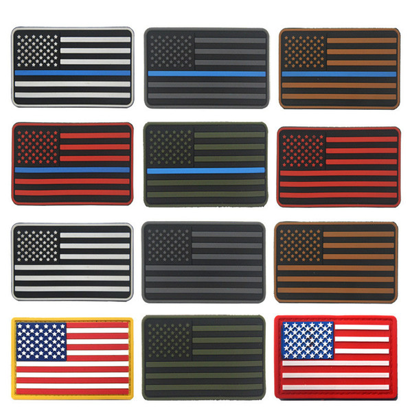 Embroidered USA US Flag Patches Army Badge Patch Tactical Patches US America Flag Armband United States Flag Badge