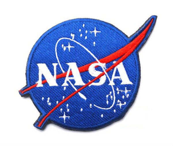 GPF-27 4.3*3.15 inch high quality 3D Embroidered Morale Pacthes US The National Aeronautics and Space Administration NASA Bbadges